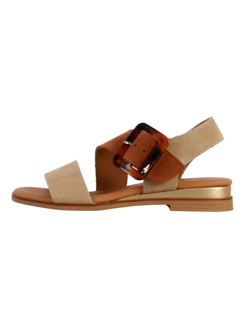 Sandales Cuir The Divine Factory Alenoa - Kiabi