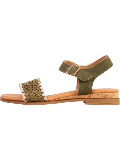 Sandales Cuir The Divine Factory Alénoa - Kiabi