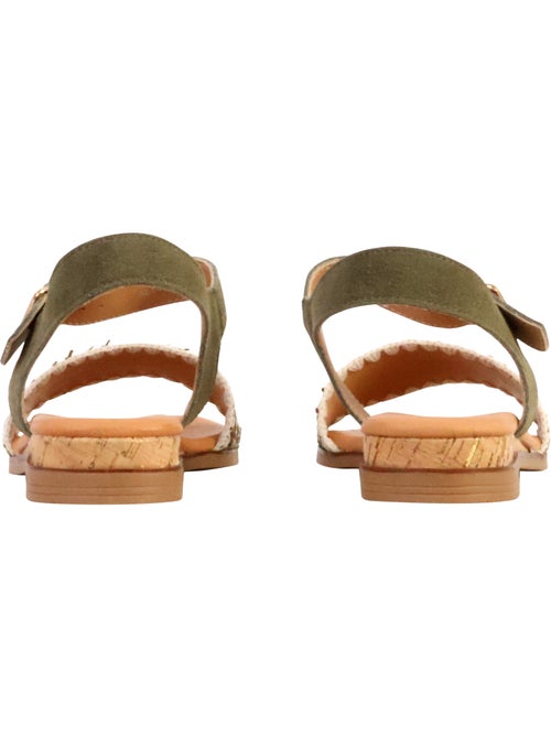Sandales Cuir The Divine Factory Alénoa - Kiabi
