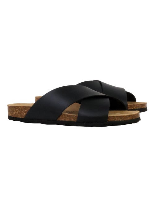 Sandales Cuir The Divine Factory Alto - Kiabi