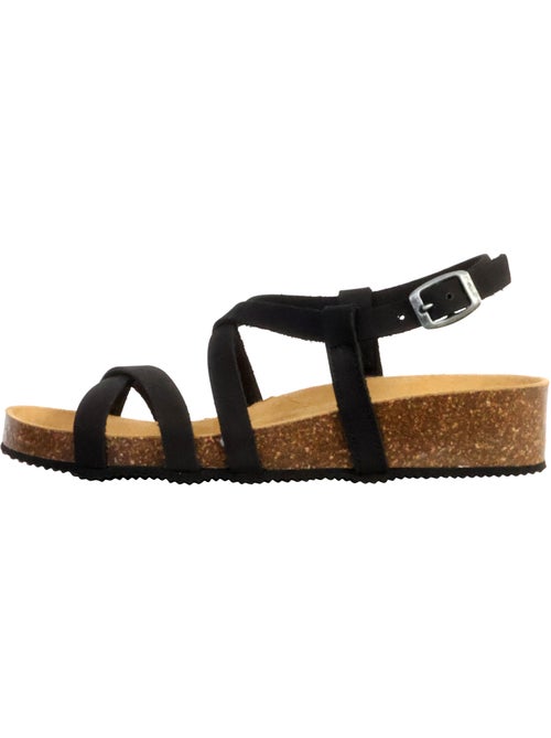 Sandales Cuir The Divine Factory Noga Tahel Edge - Kiabi