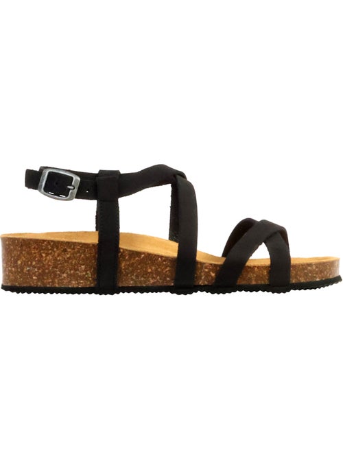 Sandales Cuir The Divine Factory Noga Tahel Edge - Kiabi