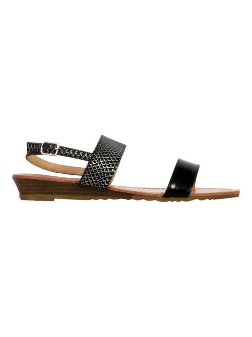 Sandales Cuir The Divine Factory - Kiabi