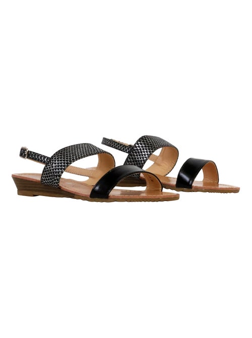 Sandales Cuir The Divine Factory - Kiabi