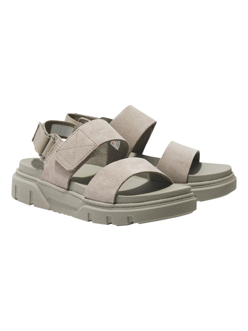 Sandales Cuir Timberland Greyfield Vert clair - Kiabi