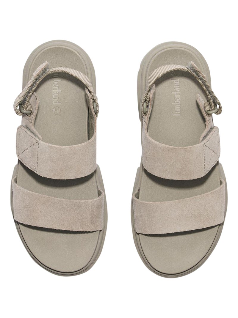 Sandales Cuir Timberland Greyfield Vert clair - Kiabi