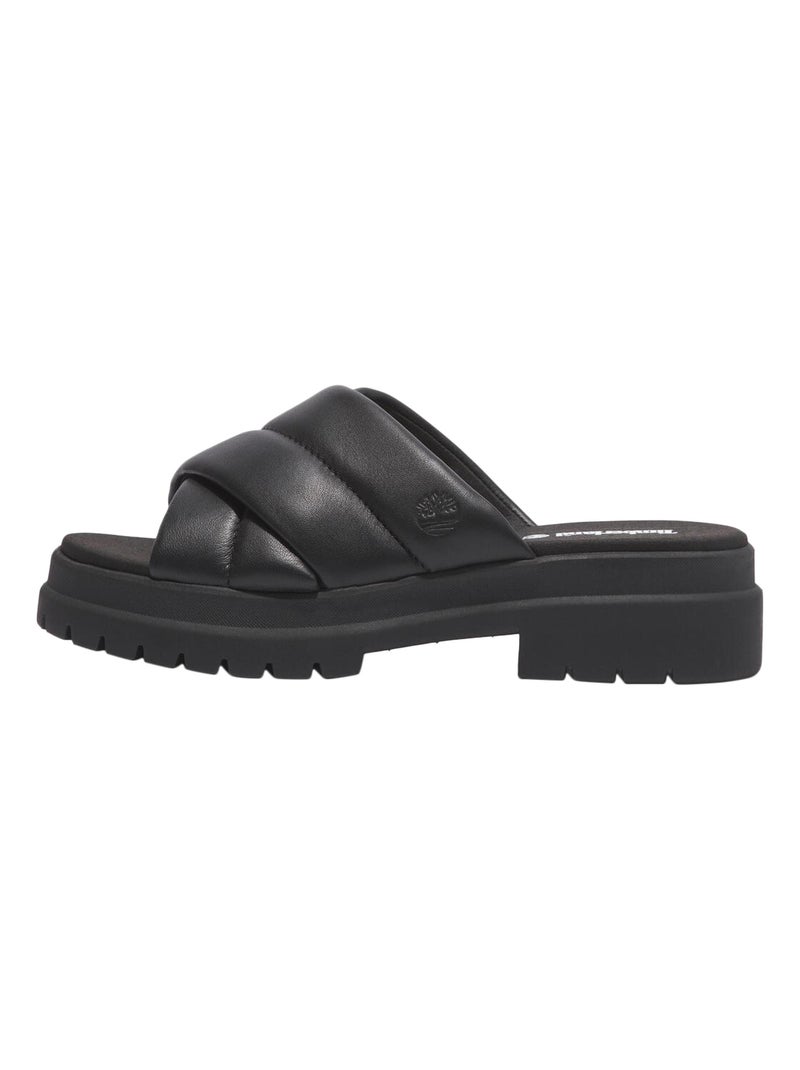 Sandales Cuir Timberland London Vibe Noir - Kiabi
