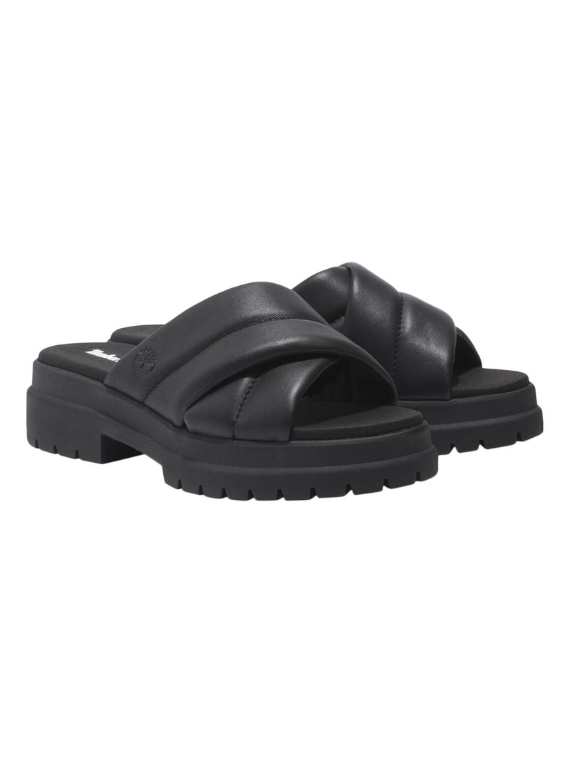 Sandales Cuir Timberland London Vibe Noir - Kiabi