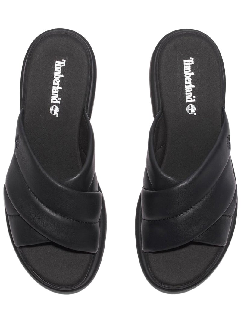 Sandales Cuir Timberland London Vibe Noir - Kiabi