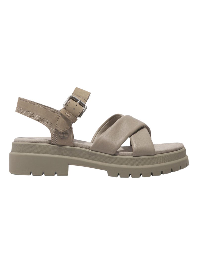 Sandales Cuir Timberland London Vibe Vert clair - Kiabi
