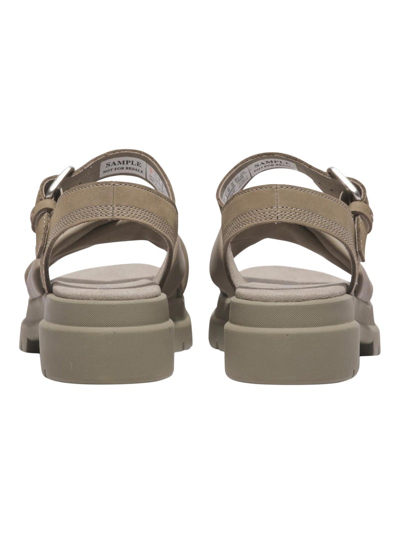 Sandales Cuir Timberland London Vibe Vert clair - Kiabi