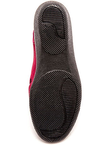 Sandales cuir velours - PEDICONFORT