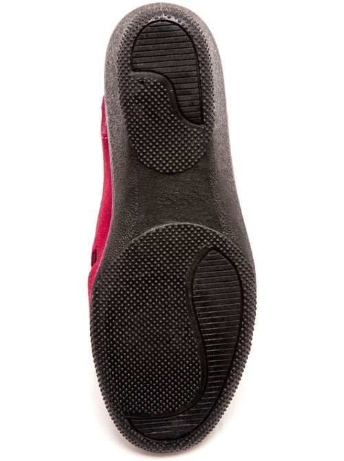 Sandales cuir velours - PEDICONFORT - Kiabi