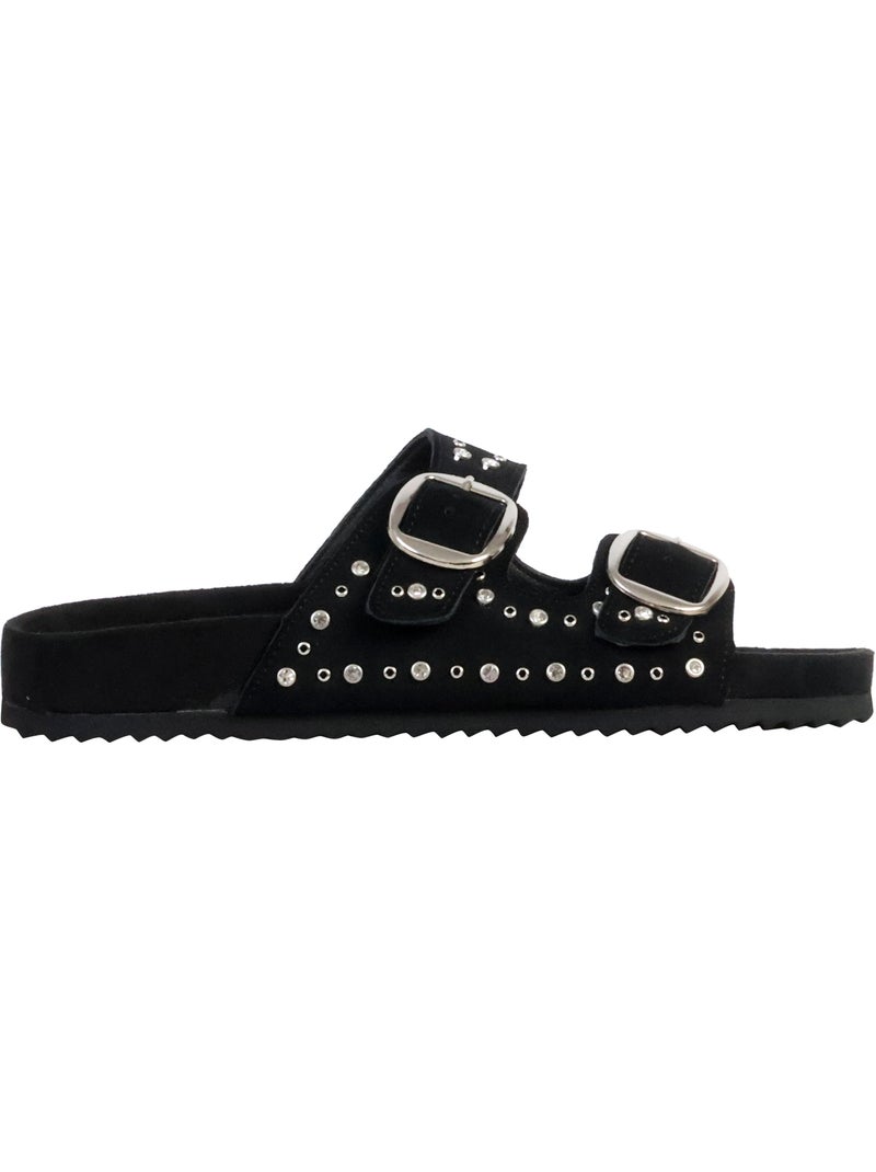 Sandales Cuir Xti Noir - Kiabi