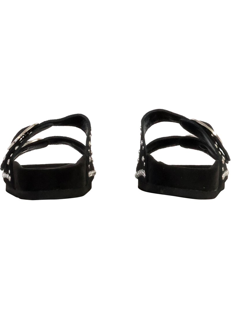 Sandales Cuir Xti Noir - Kiabi