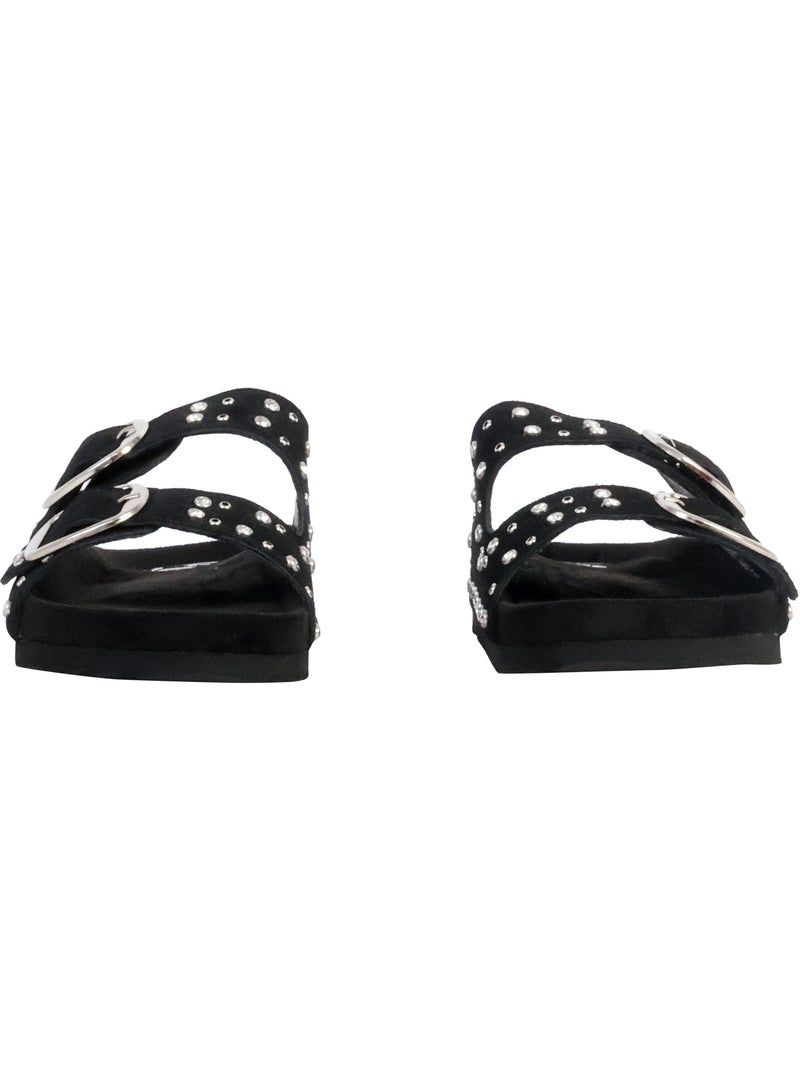 Sandales Cuir Xti Noir - Kiabi