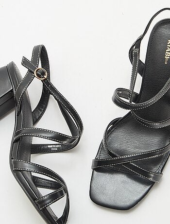 Sandales de cérémonie à talons