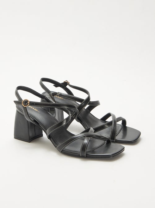 Sandales de cérémonie à talons - Kiabi