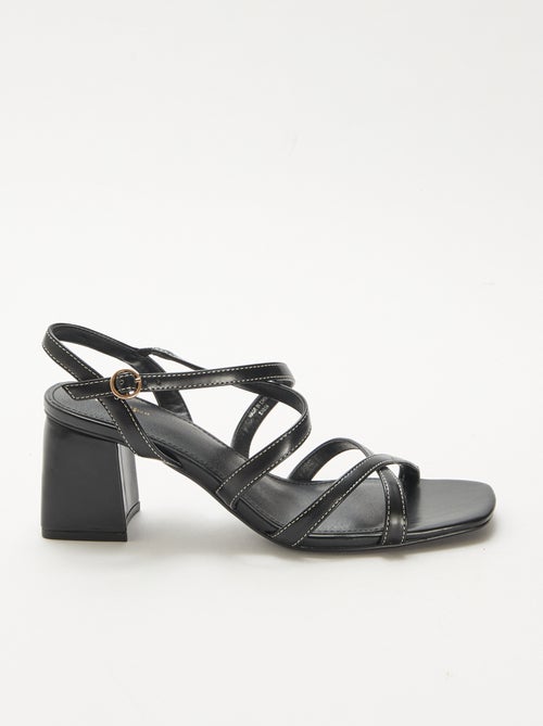 Sandales de cérémonie à talons - Kiabi