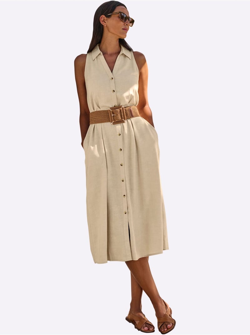 Sandales De Fabrication Espagnole - Taille Standard - Helline Ambre - Kiabi