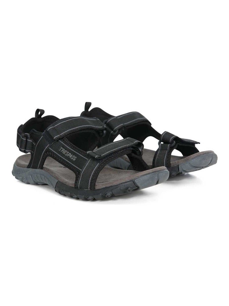 Sandales de marche unies alderley - trespass Noir - Kiabi