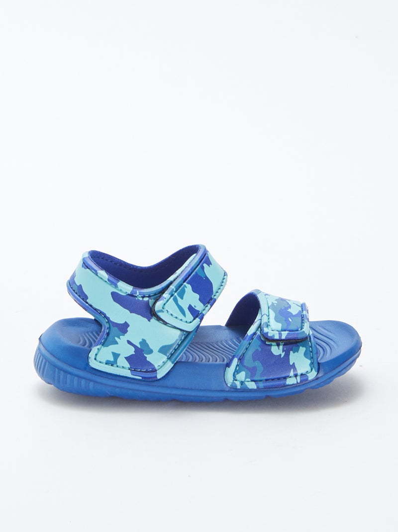 Sandales de piscine BLEU - Kiabi