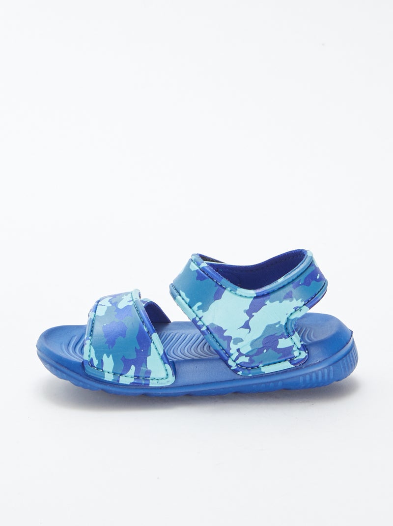 Sandales de piscine BLEU - Kiabi