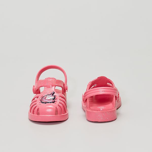 Sandales De Plage Bebe Fille Fuchsia Kiabi 10 00