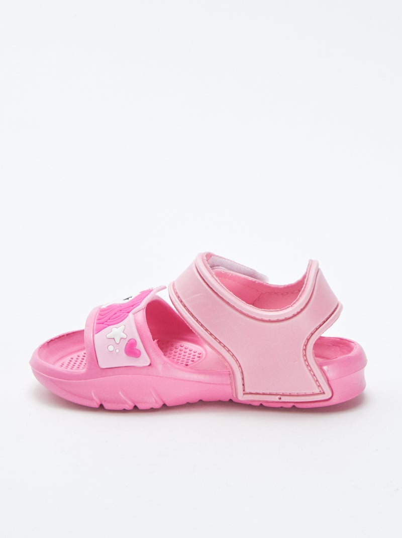 Sandales de plage 'licornes' ROSE - Kiabi