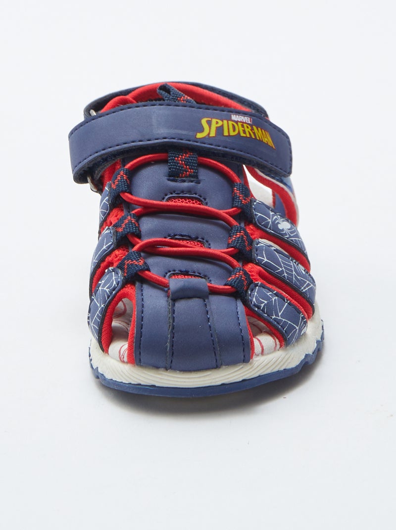 Sandales de sport fermées 'Spiderman' 'Marvel' BLEU - Kiabi