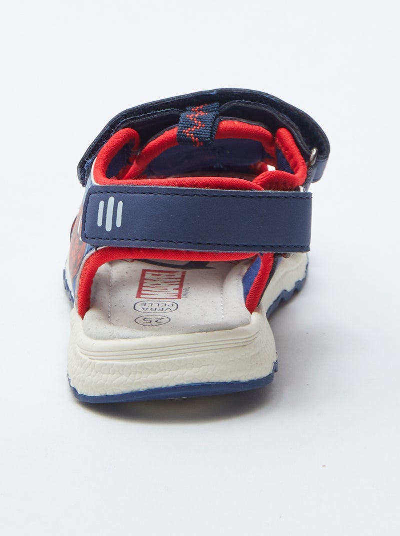 Sandales de sport fermées 'Spiderman' 'Marvel' BLEU - Kiabi