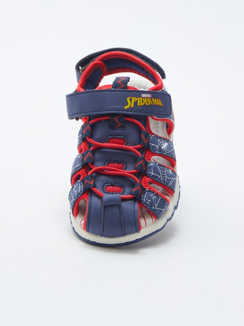 Sandales de sport fermées 'Spiderman' 'Marvel' BLEU - Kiabi