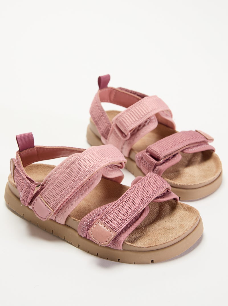 Sandales de trekking Rose - Kiabi