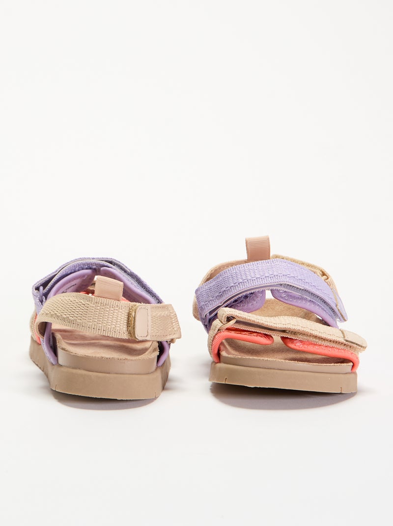 Sandales de trekking Violet - Kiabi