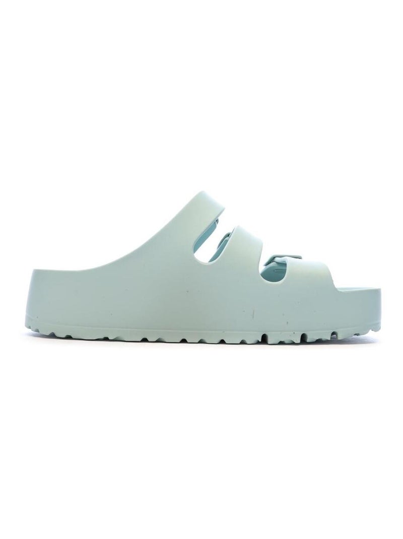 Sandales  d'eau Femme Birkenstock Florida Flex Vert - Kiabi