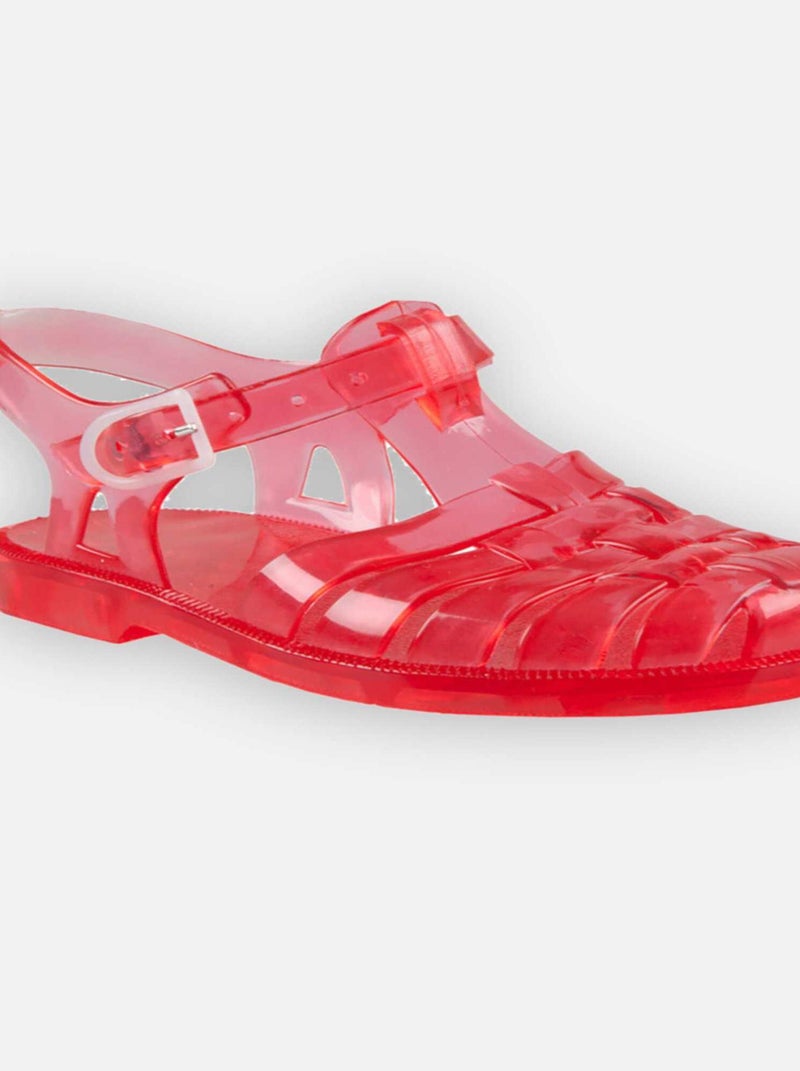 Sandales d'eau meduse Rouge - Kiabi