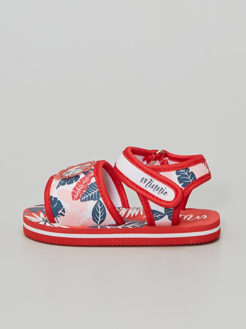 Sandales d'eau 'Minnie' rouge - Kiabi