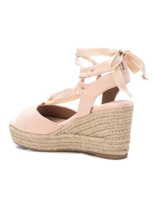 Sandales décontractées à bride cheville avec semelle compensée - Kiabi