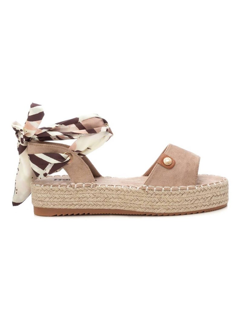 Sandales décontractées à bride cheville Beige - Kiabi