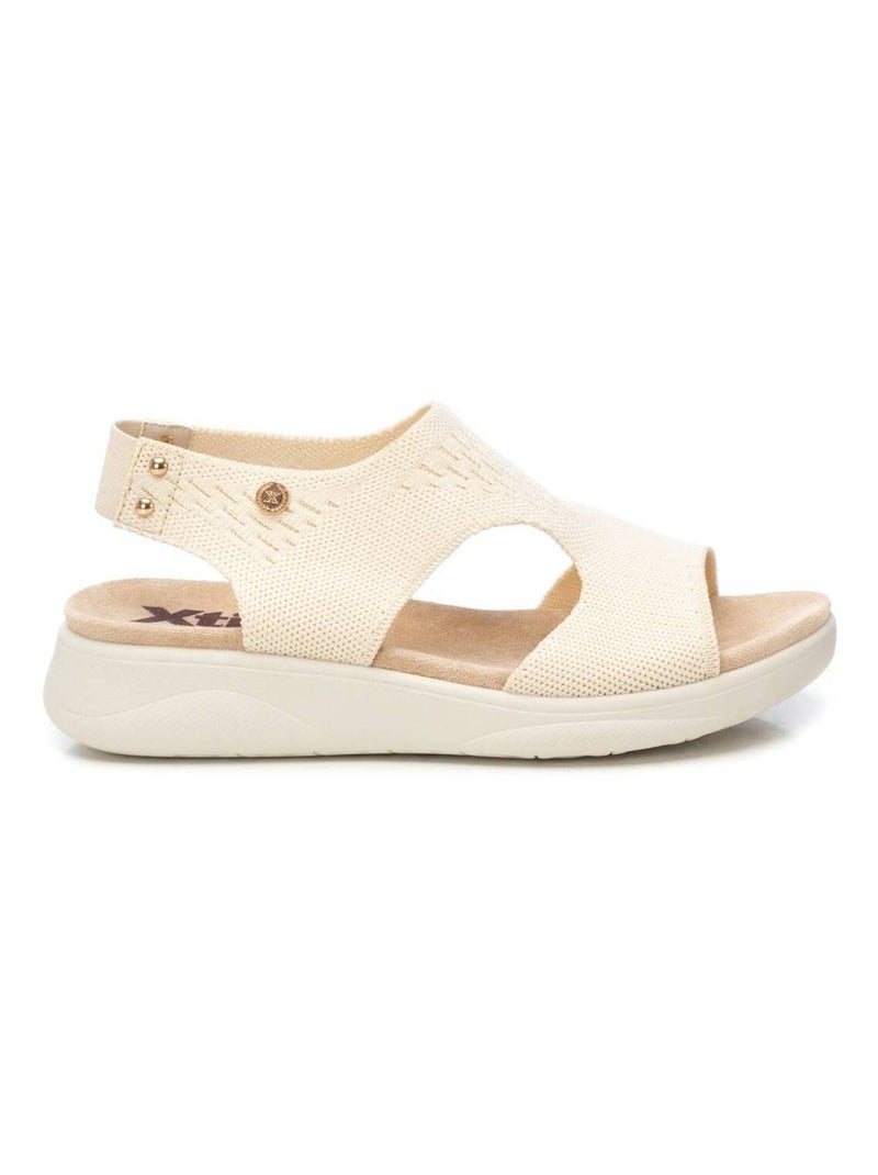 Sandales décontractées à enfiler Beige - Kiabi