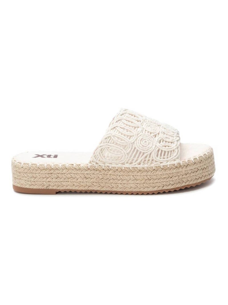 Sandales décontractées à enfiler Beige - Kiabi