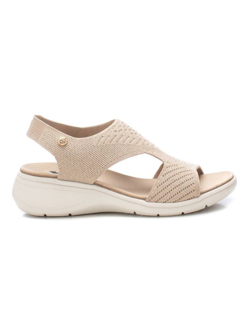 Sandales décontractées à enfiler Beige - Kiabi