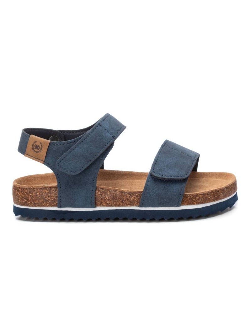 Sandales décontractées à sangle ajustable Bleu - Kiabi