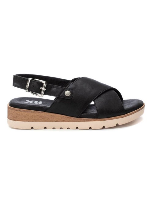 Sandales décontractées avec boucle - Kiabi