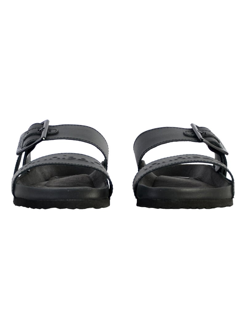 Sandales Desigual Aries Half Logo Noir - Kiabi