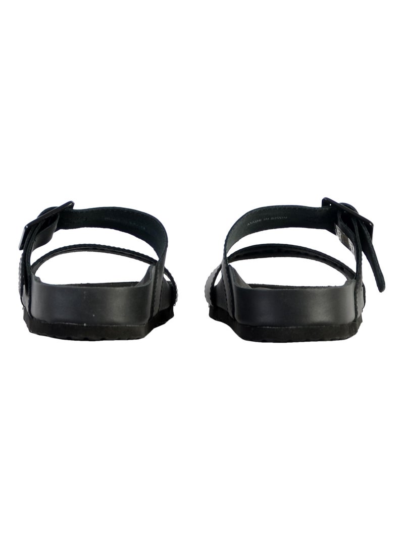 Sandales Desigual Aries Half Logo Noir - Kiabi