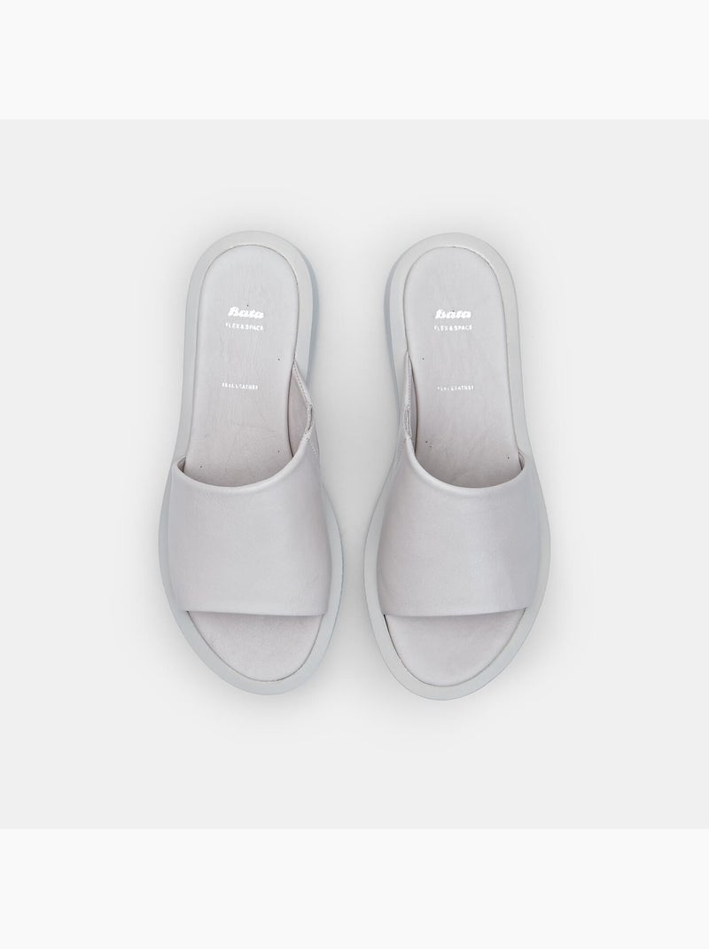 Sandales d'été casual  BATA Gris - Kiabi