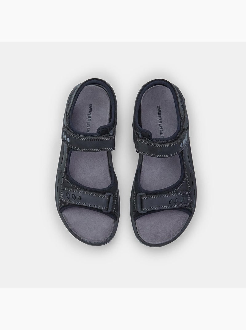 Sandales d'été casual pour hommes Weinbrenner Noir - Kiabi