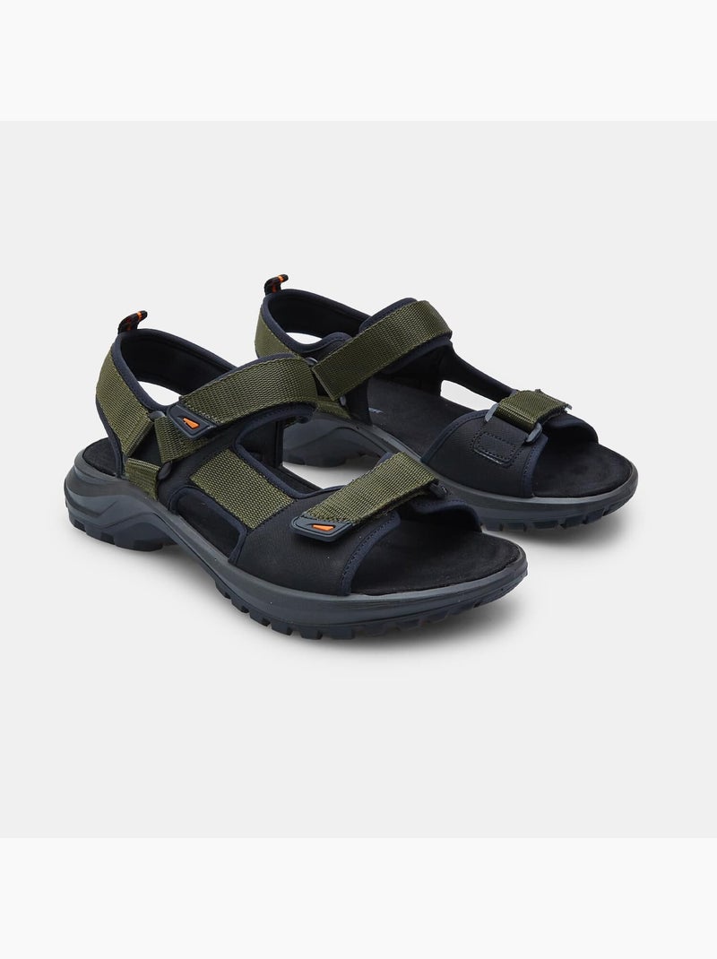 Sandales d'été casual Weinbrenner Vert - Kiabi