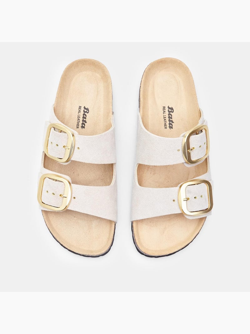 Sandales d'été décontractées - BATA Beige - Kiabi